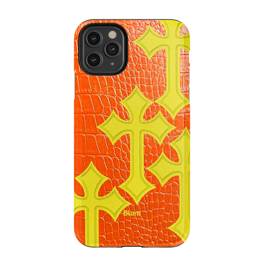 Neon Blessing iPhone Case