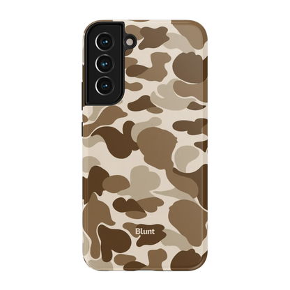 Brown Camo Samsung Case