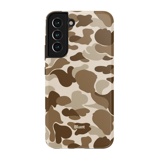 Brown Camo Samsung Case