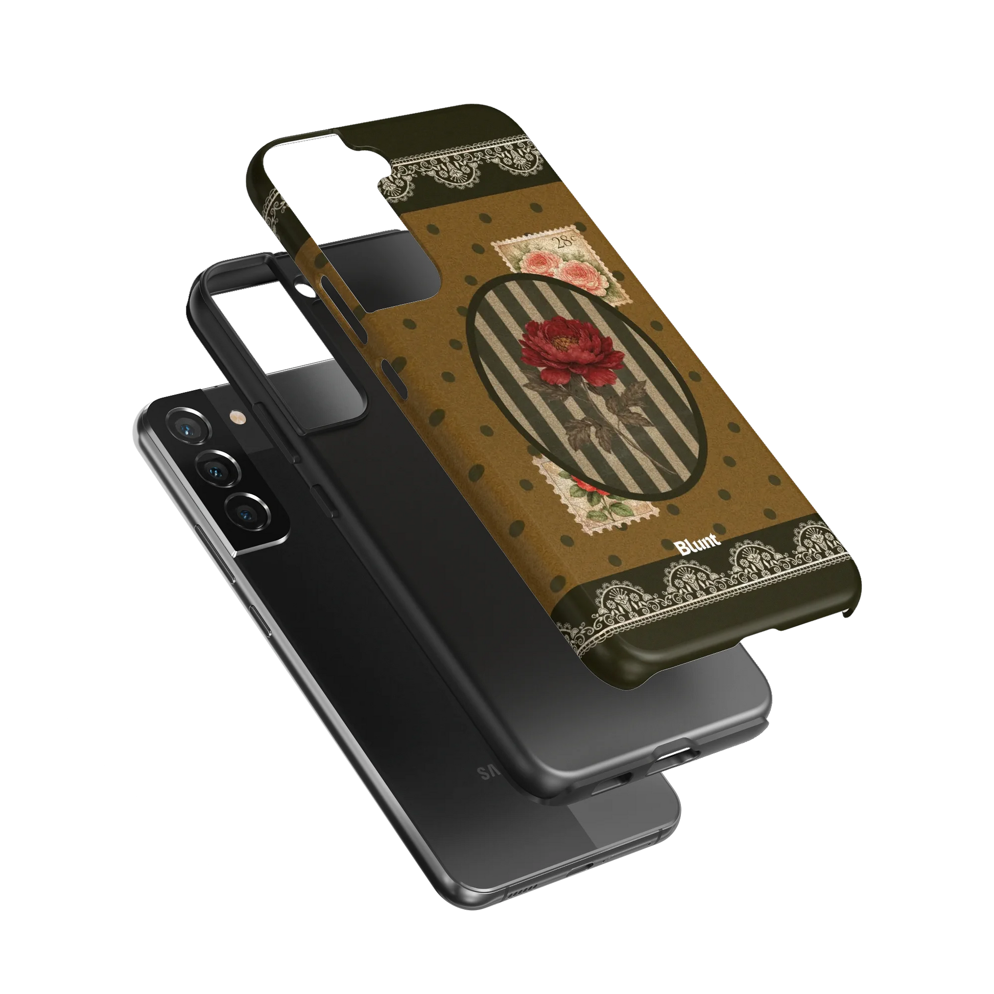 DOTTED-FLORA-samsung-case-S22 Plus-3