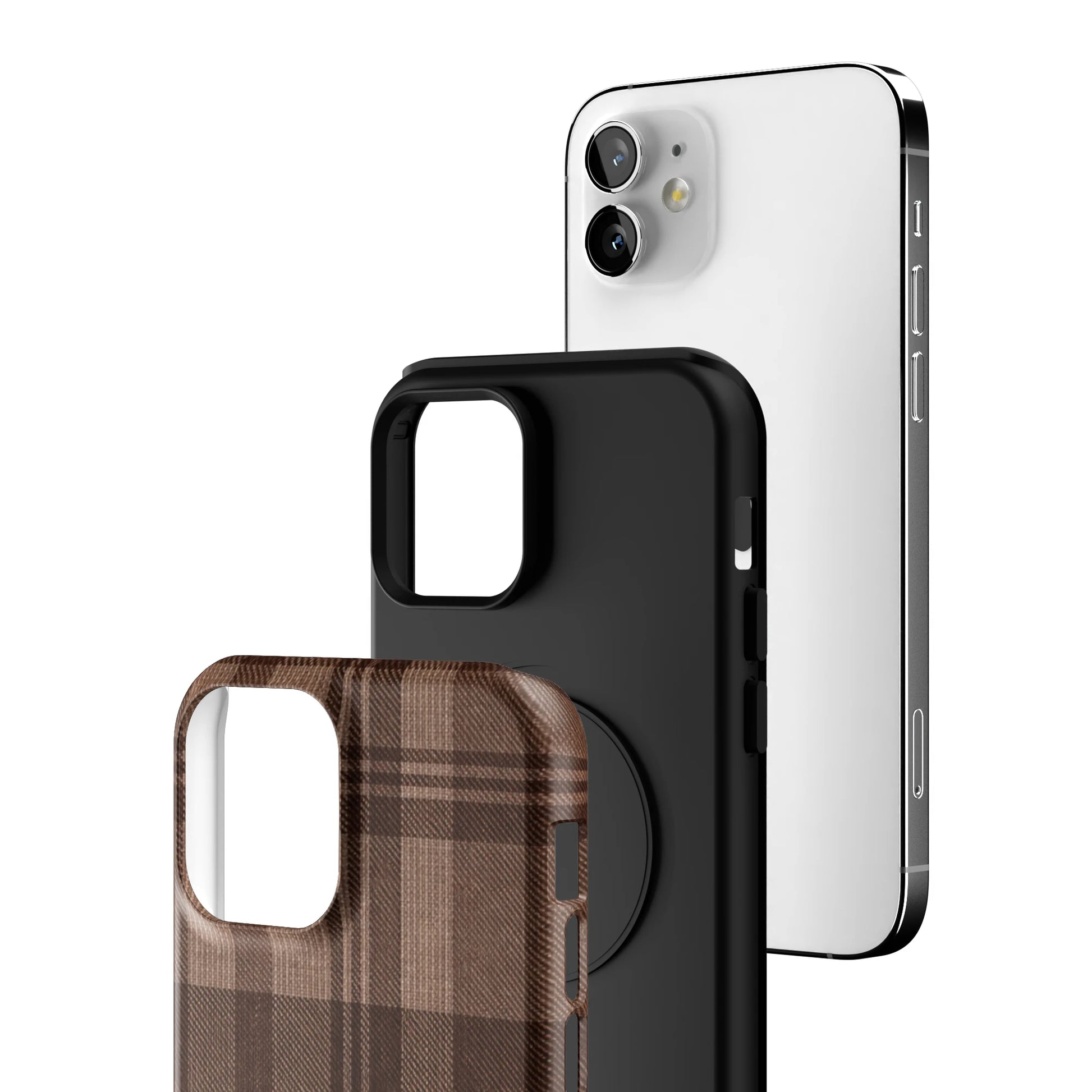 Mocha-Plaid-iphone-case-iPhone 12-3