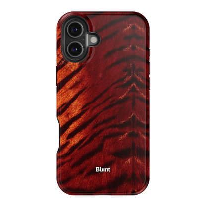 Amber Flame iPhone Case