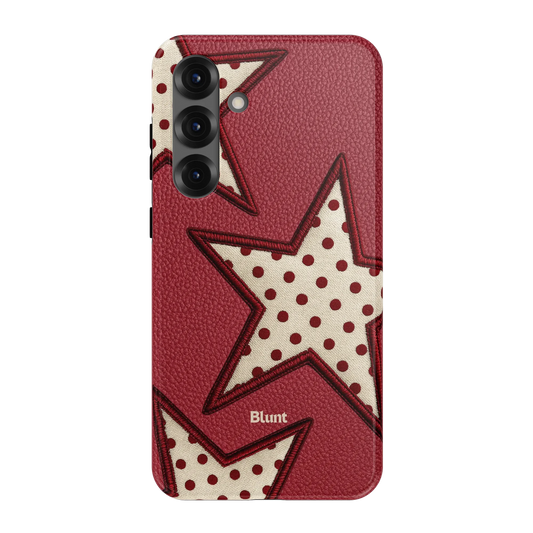 Cherry Polka Star Samsung Case