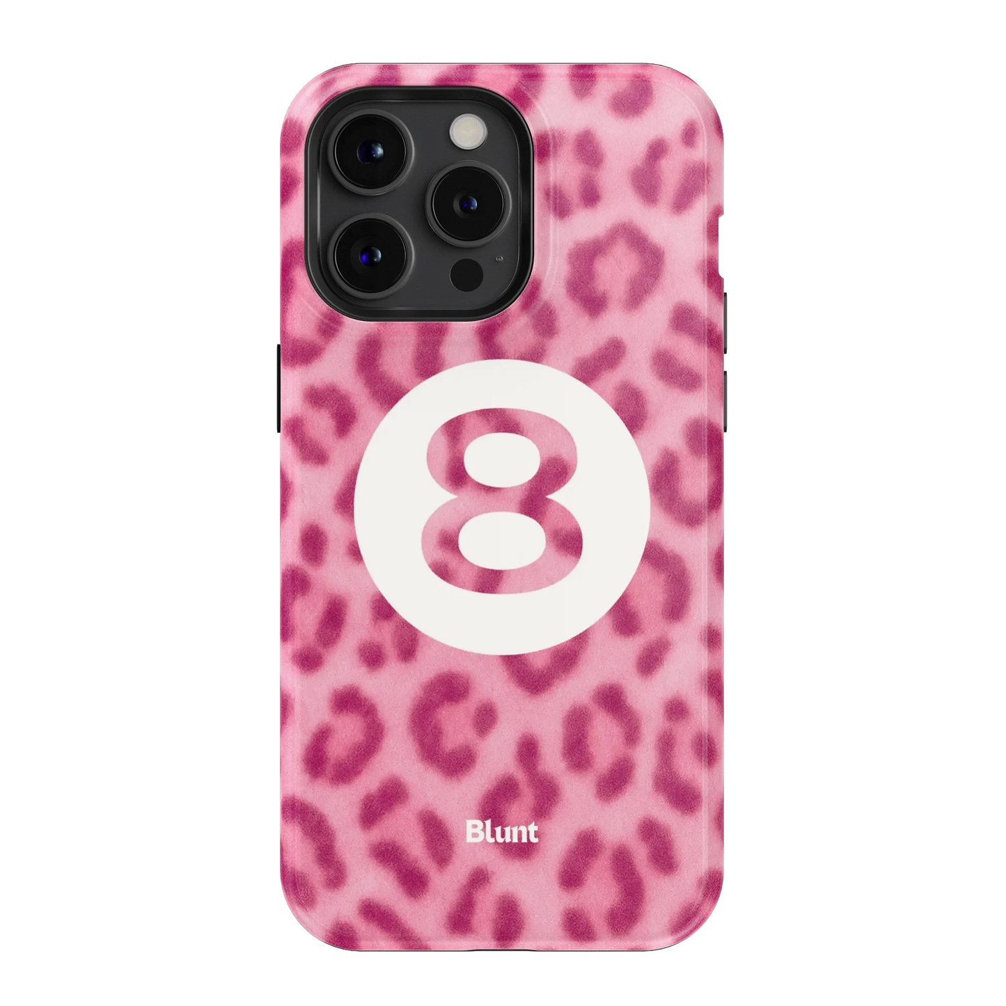 Pink Cheetah Magic 8 iPhone Case