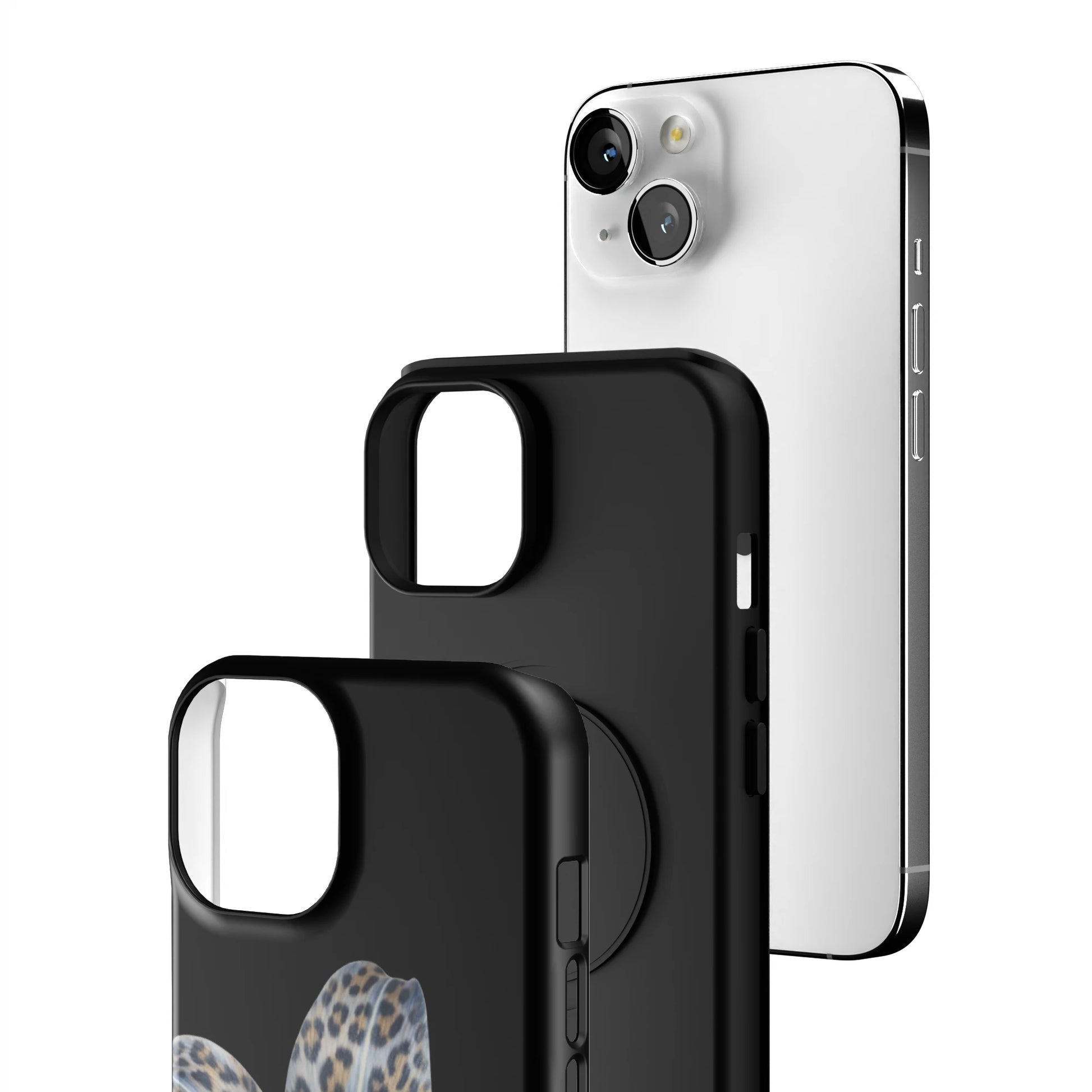 Blue-Leopard-Bloom-iphone-case-iPhone 14-3