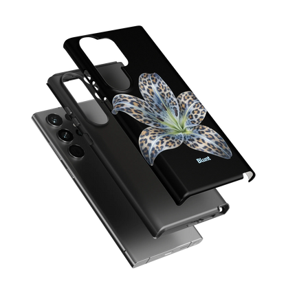 Blue-Leopard-Bloom-samsung-case-Galaxy S23 Ultra-3