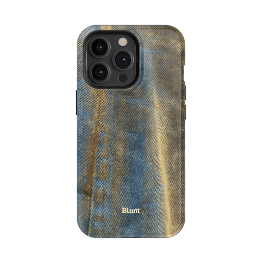 Worn Denim iPhone Case