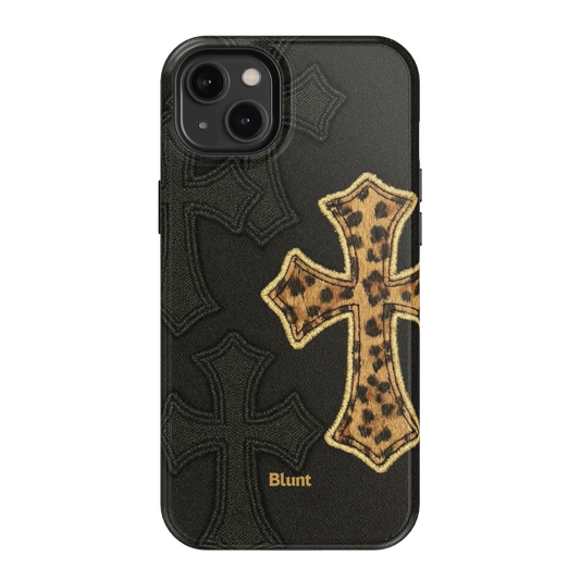 Cheetah Cross iPhone Case