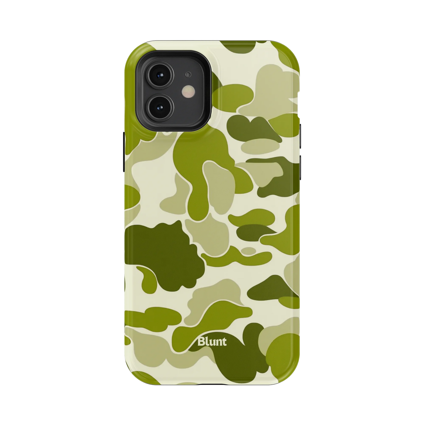 Lime Camo iPhone Case