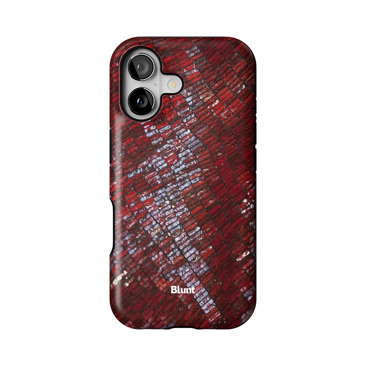 Crimson Scale iPhone Case