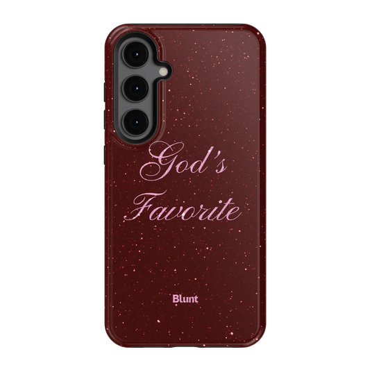 Gods Favorite Burgundy Samsung Case