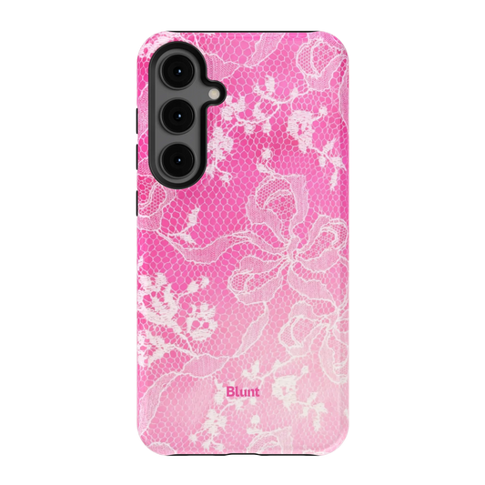 Pink-Lacewave-samsung-case-Galaxy S24 Plus-1