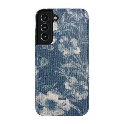 Denim Bloom Samsung Case