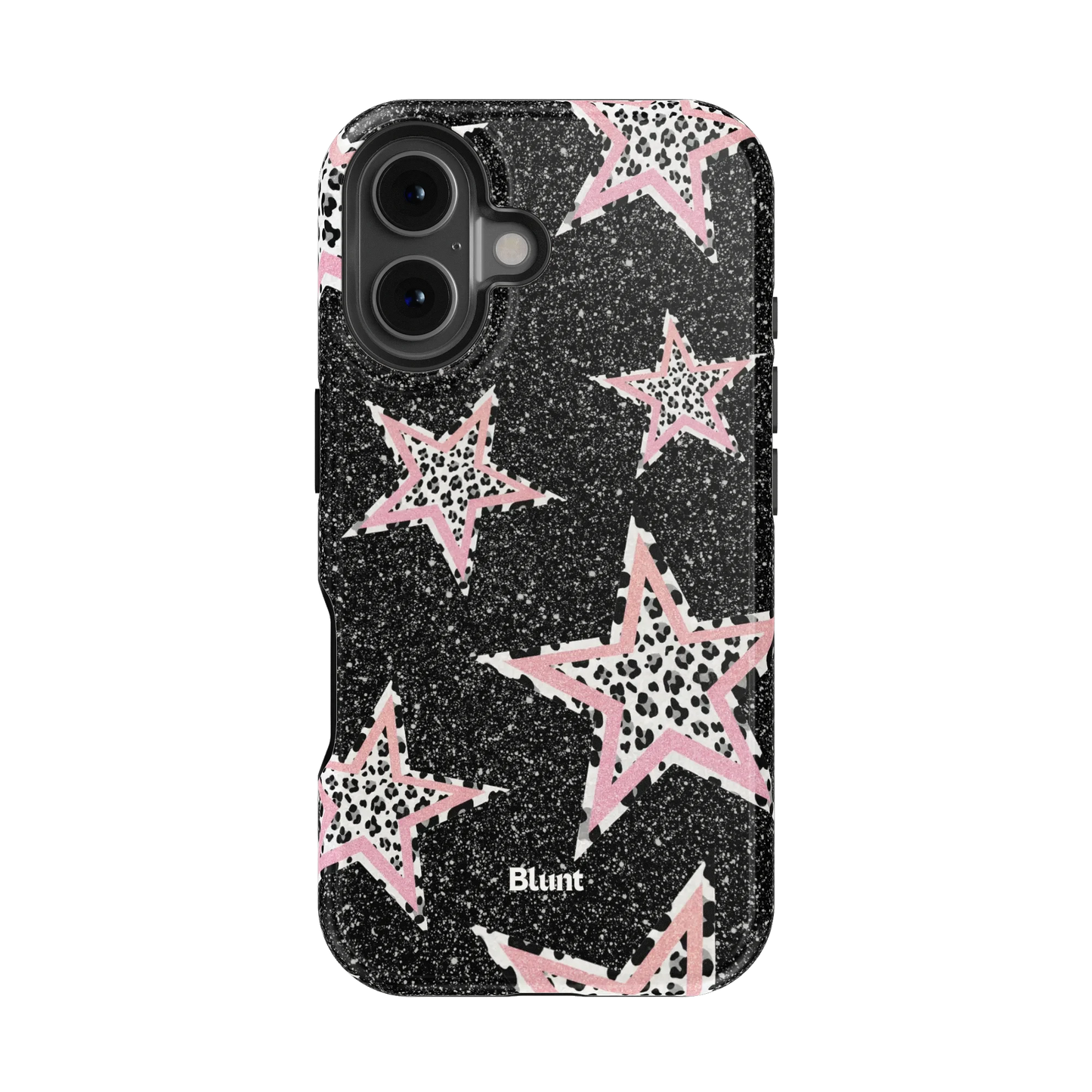 Pink Zebra Stars iPhone Case