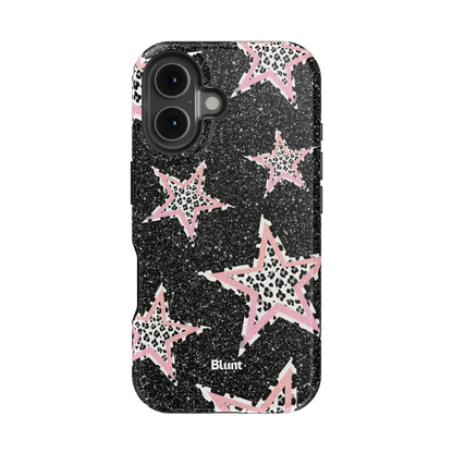 Pink Zebra Stars iPhone Case