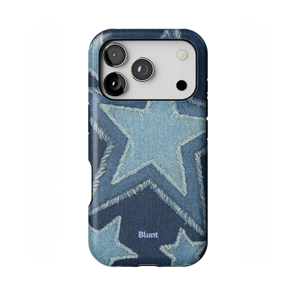 Denim Star iPhone Case