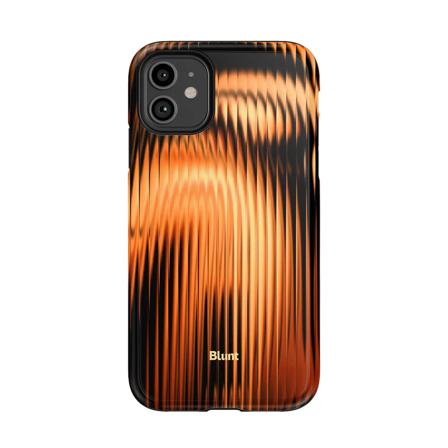 Copper Ripple iPhone Case
