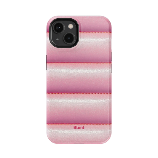 Pink Puffer iPhone Case