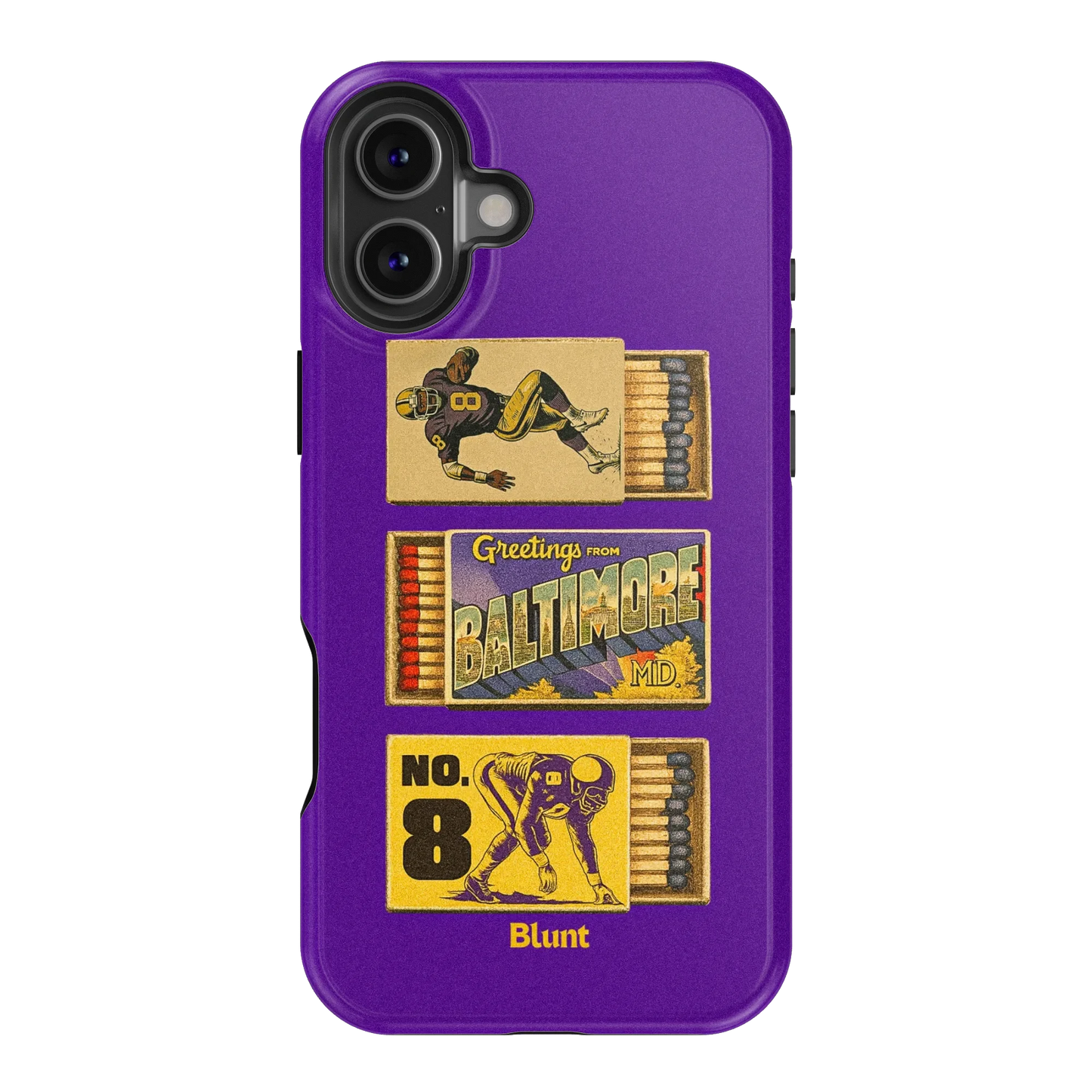 B'More Football iPhone Case