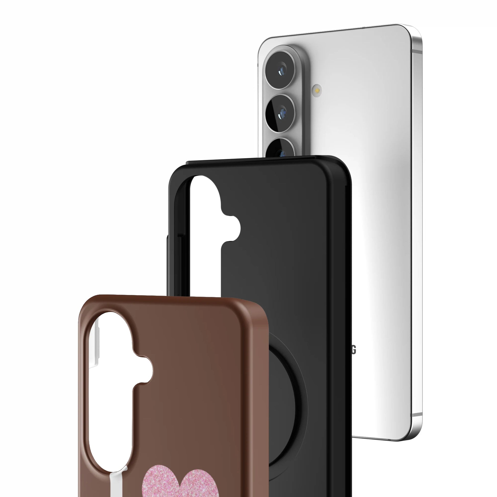 Brown-I-Love-Me-samsung-case-Galaxy S26-3