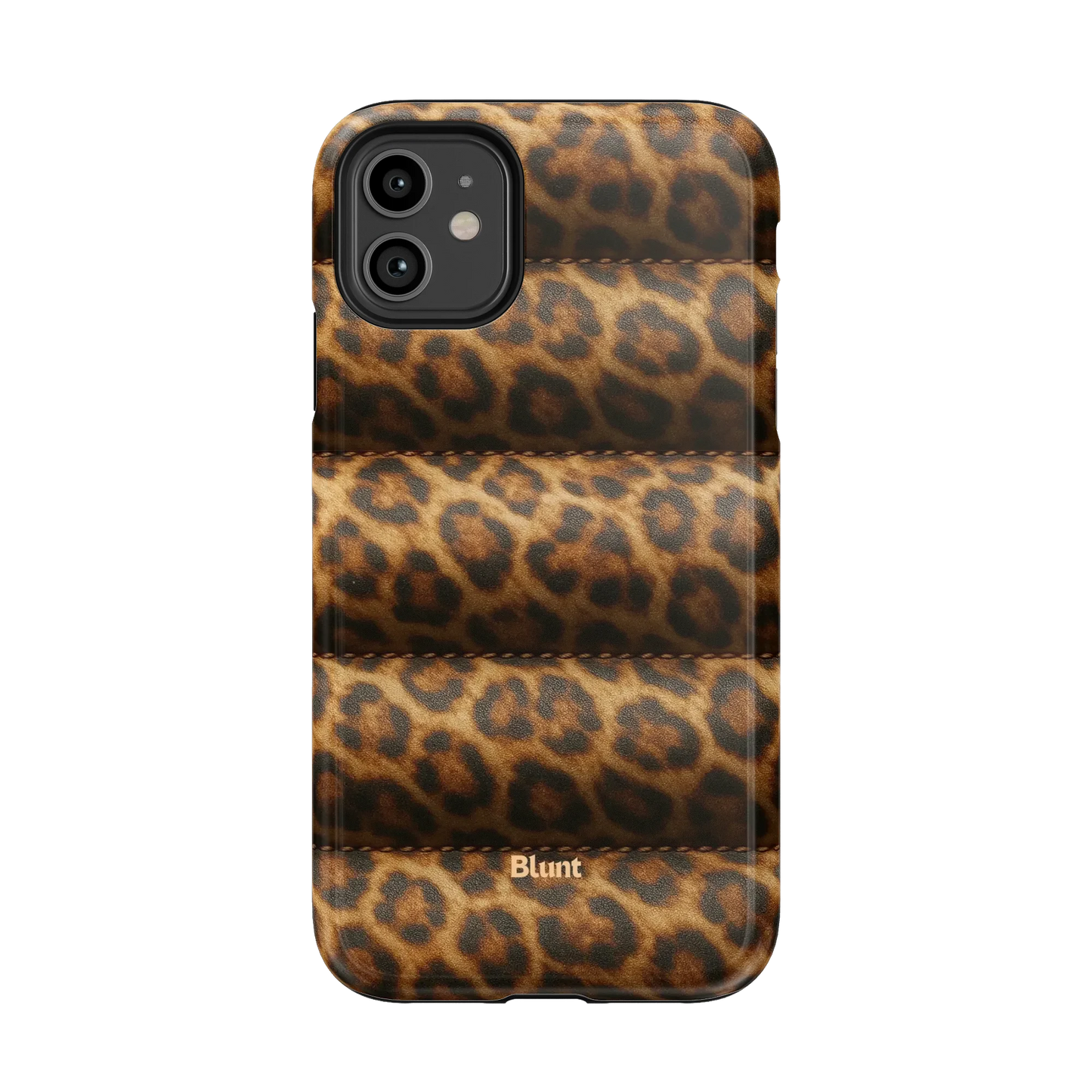 Cheetah Puffer iPhone Case