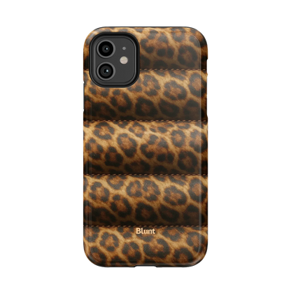 Cheetah Puffer iPhone Case