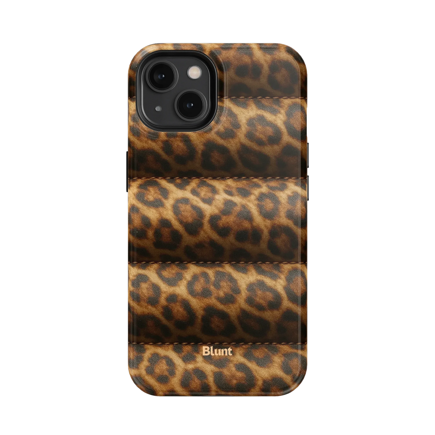 Cheetah Puffer iPhone Case
