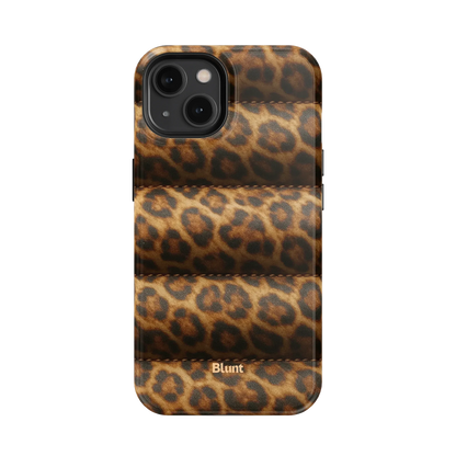 Cheetah Puffer iPhone Case