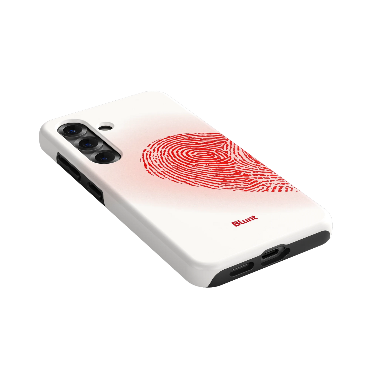 Heart Print White Samsung Case