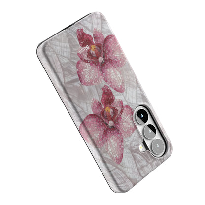 Pink-Mosaic-Orchids-samsung-case-Galaxy S26-4