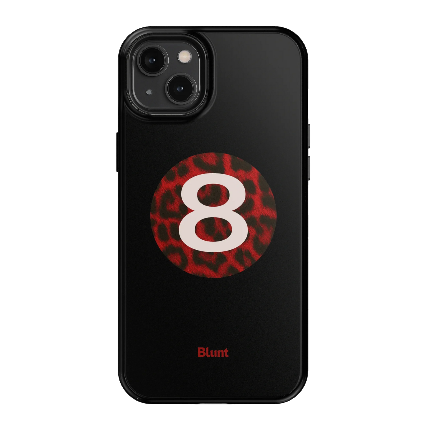 Red Cheetah Magic 8 iPhone Case