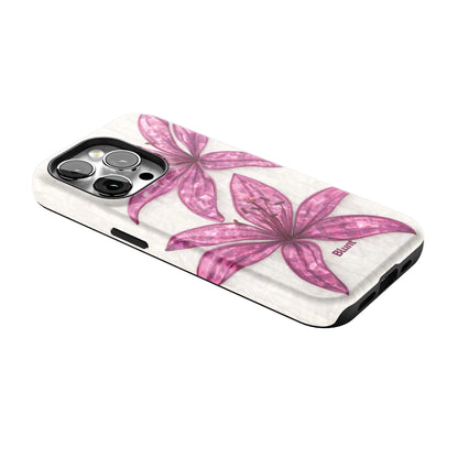 Purple-Floral-Luster-iphone-case-iPhone 14 Pro-2