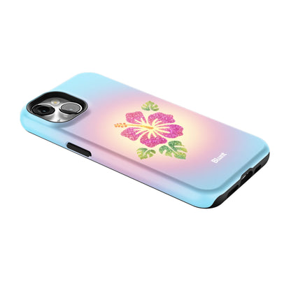 Hibiscus-Glow-iphone-case-iPhone 13-2