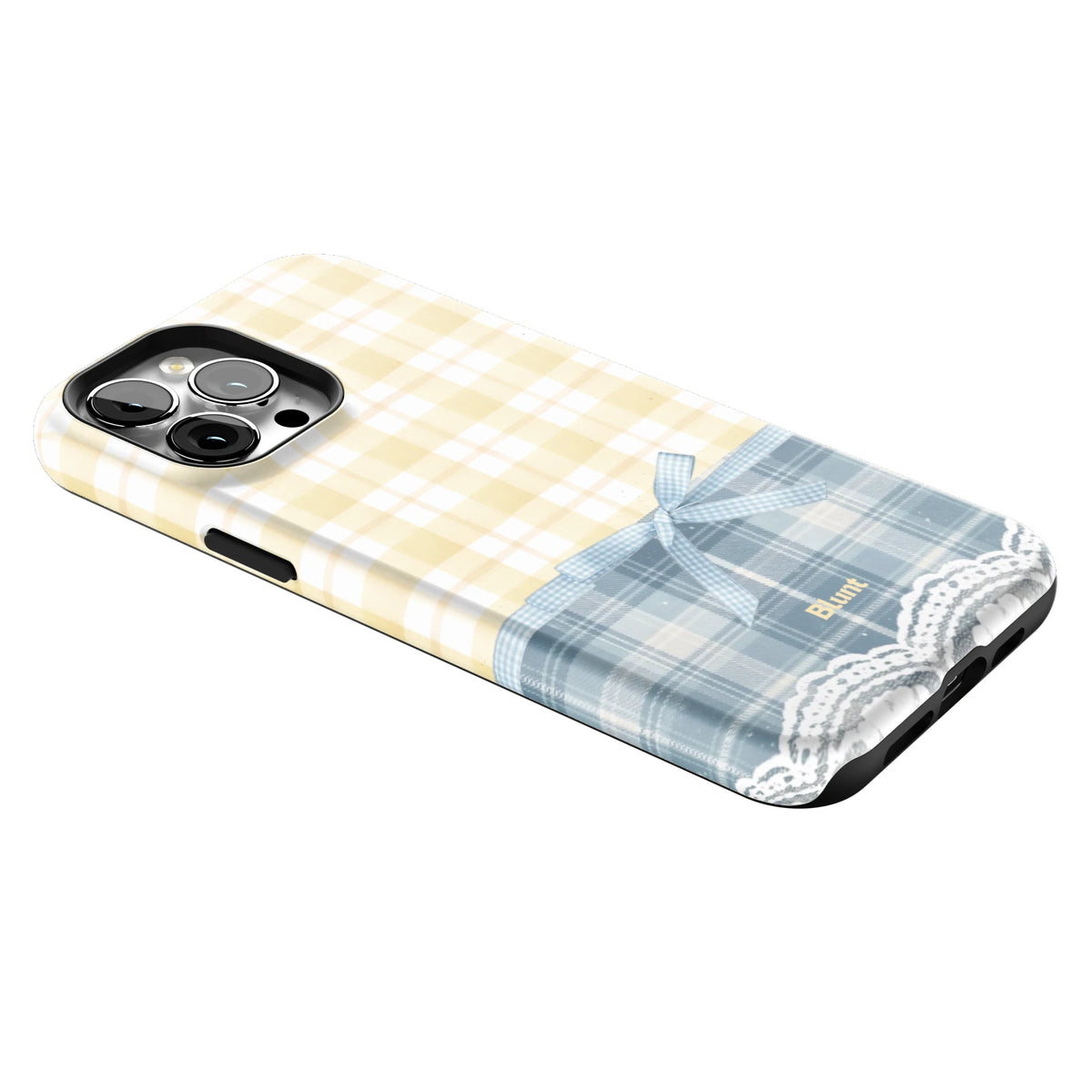 Blue-Lemonplaid-iphone-case-iPhone 13 Pro Max-2