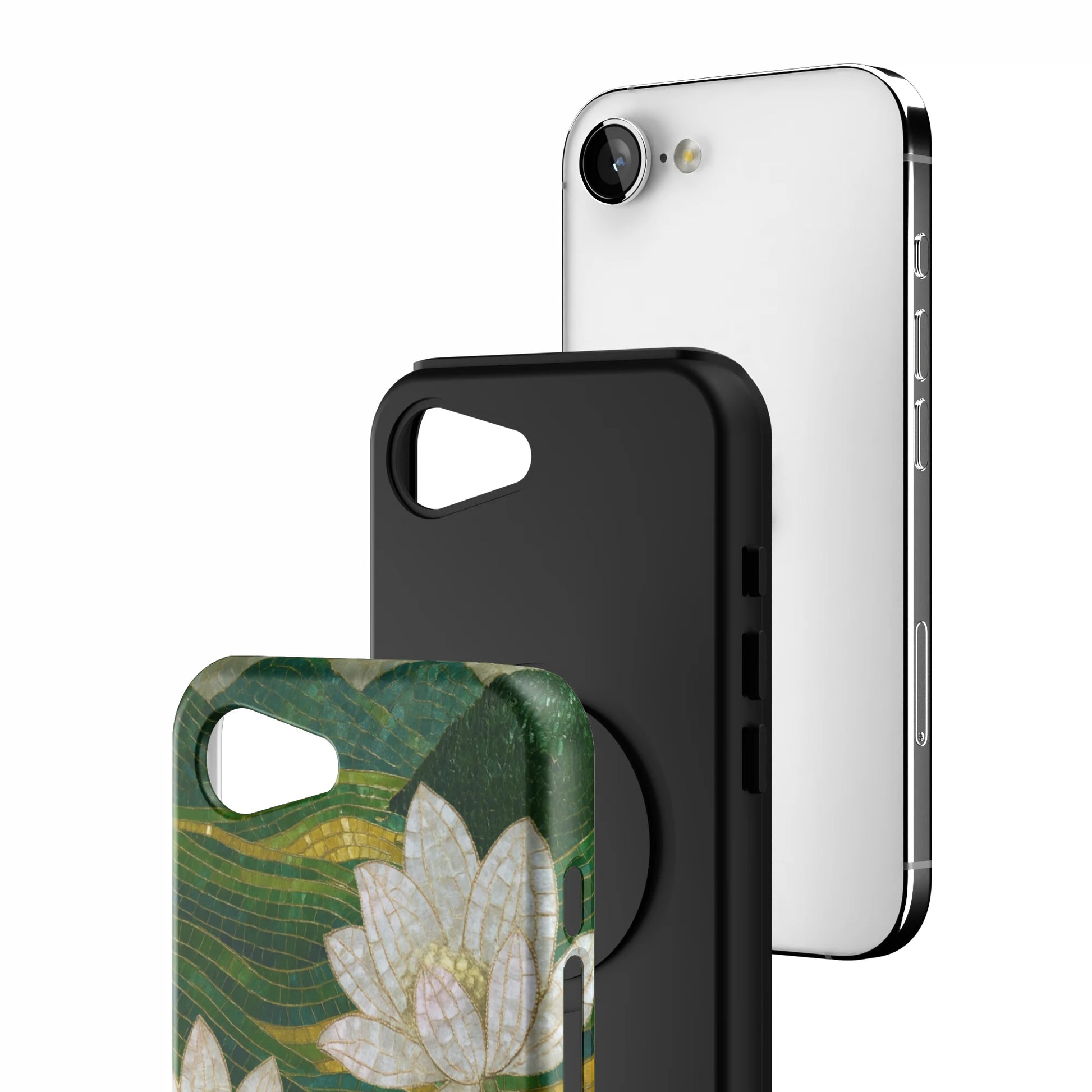 Water-Lily-iphone-case-iPhone 17 E-3