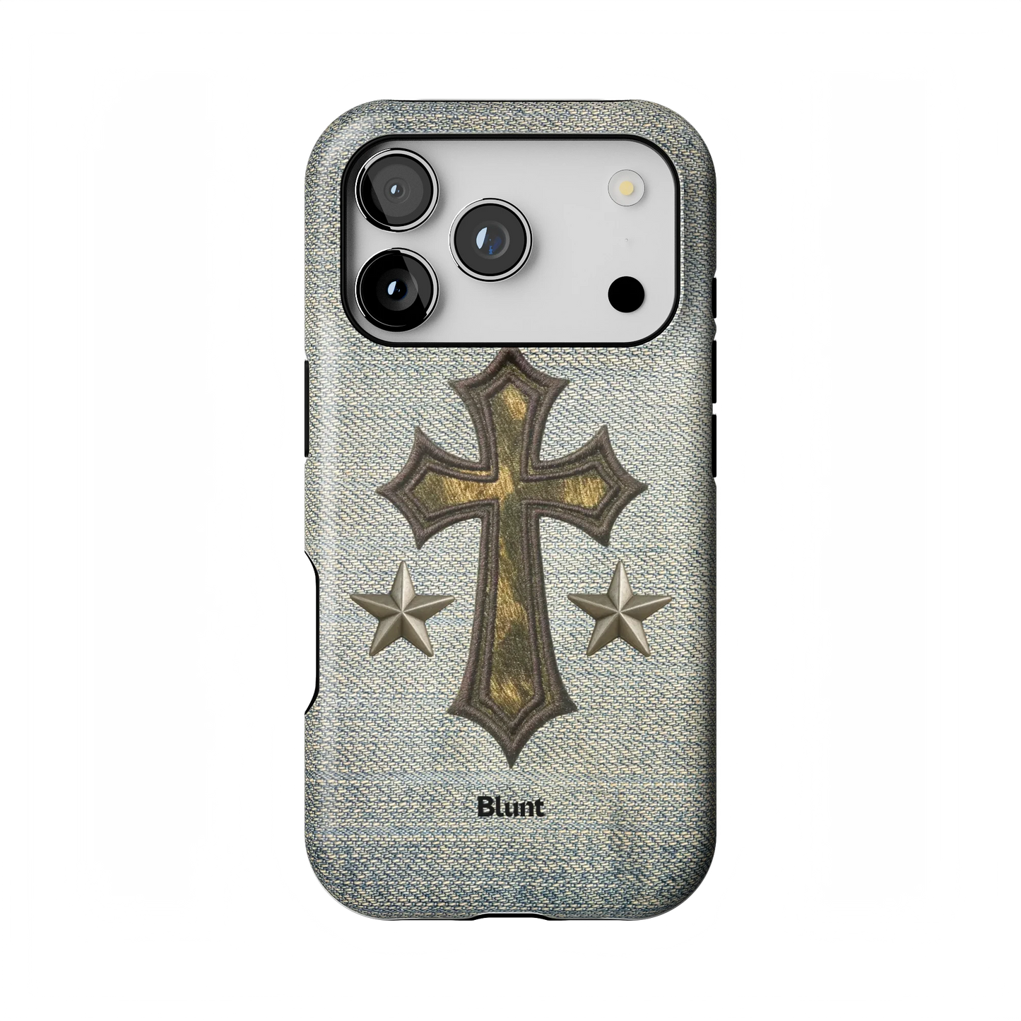 Denim Faith iPhone Case