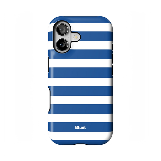 Navy Stripe iPhone Case
