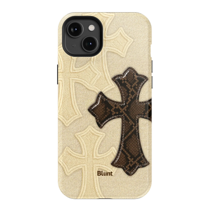 Brownscale Saint iPhone Case