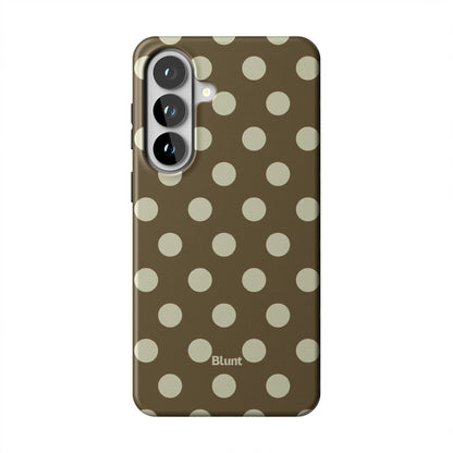 Toffee Cream Dot Samsung Case