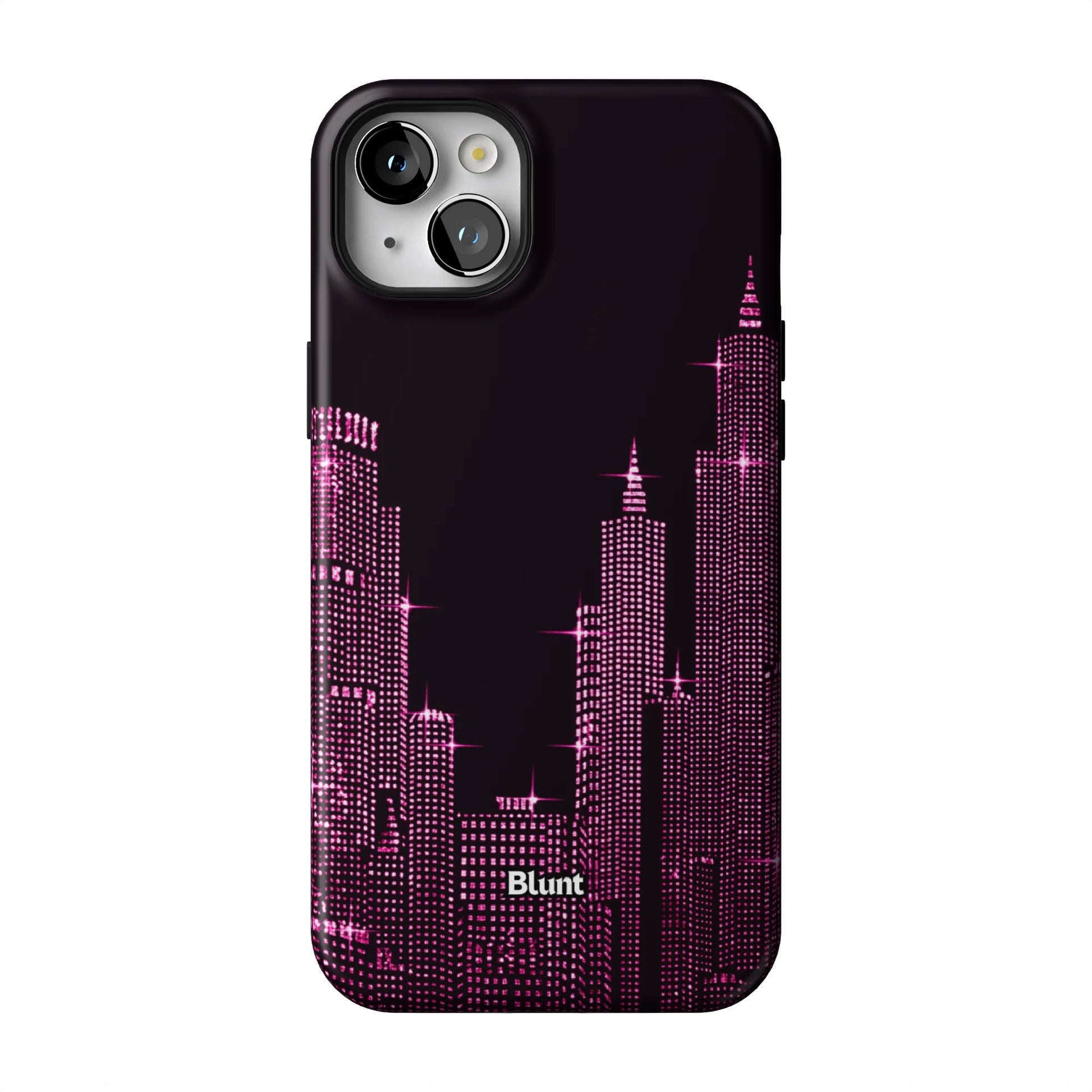 Pink-NYC--SKYELINE-iphone-case-iPhone 14 Plus-1