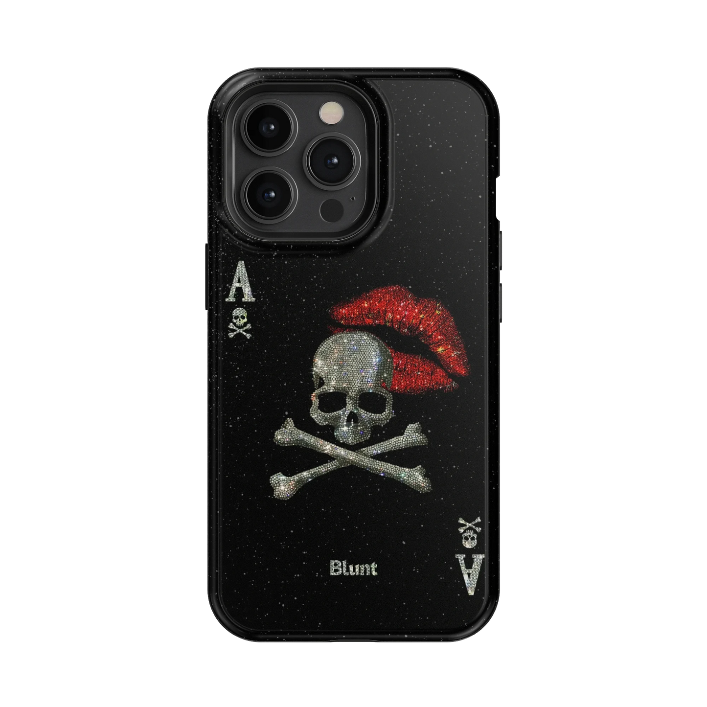 Skull Kiss iPhone Case