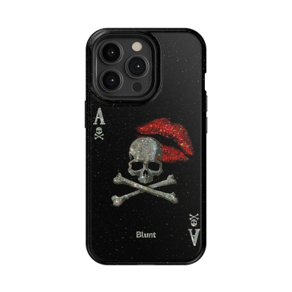 Skull Kiss iPhone Case