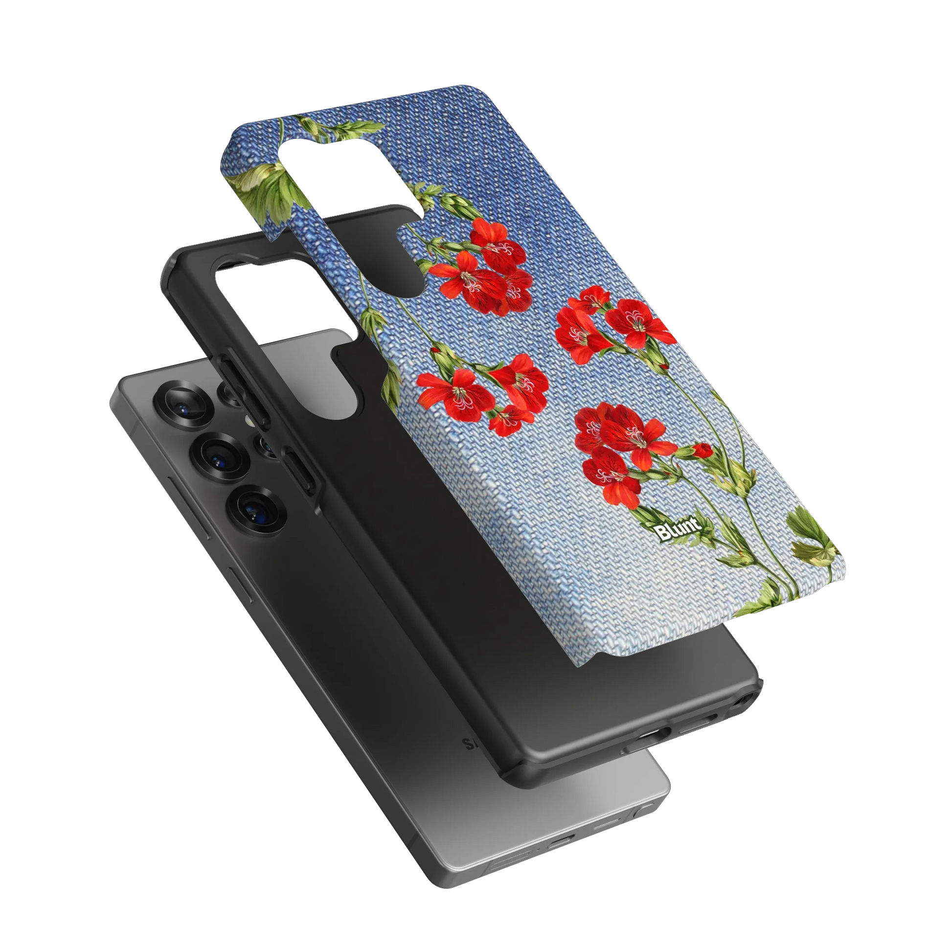 Denim-Posy-samsung-case-Galaxy S25 Ultra-3