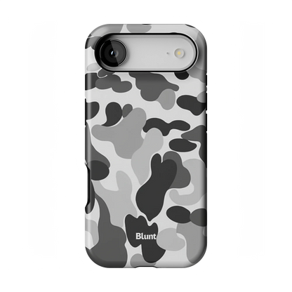 Grey Camo iPhone Case