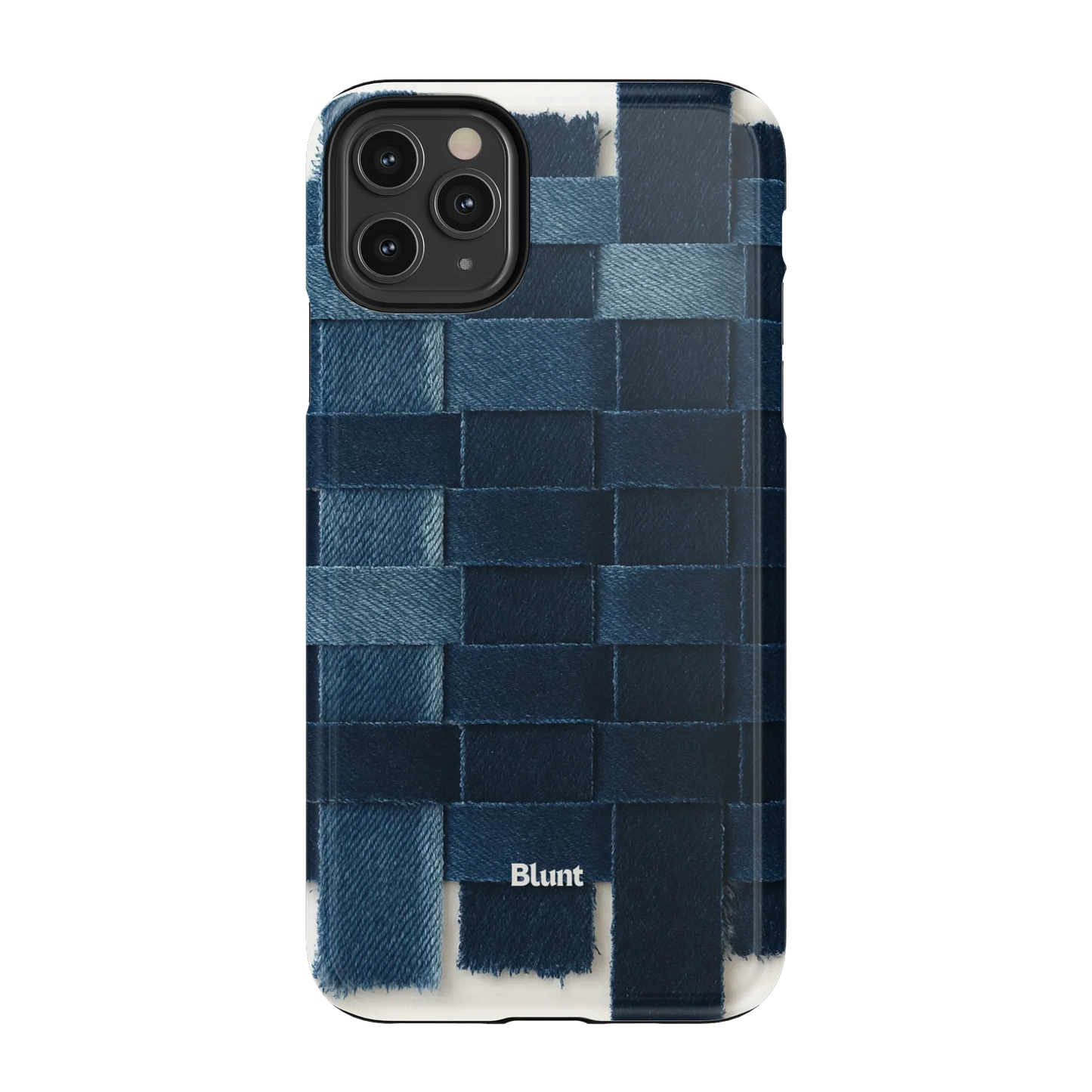 Indigo Weave iPhone Case