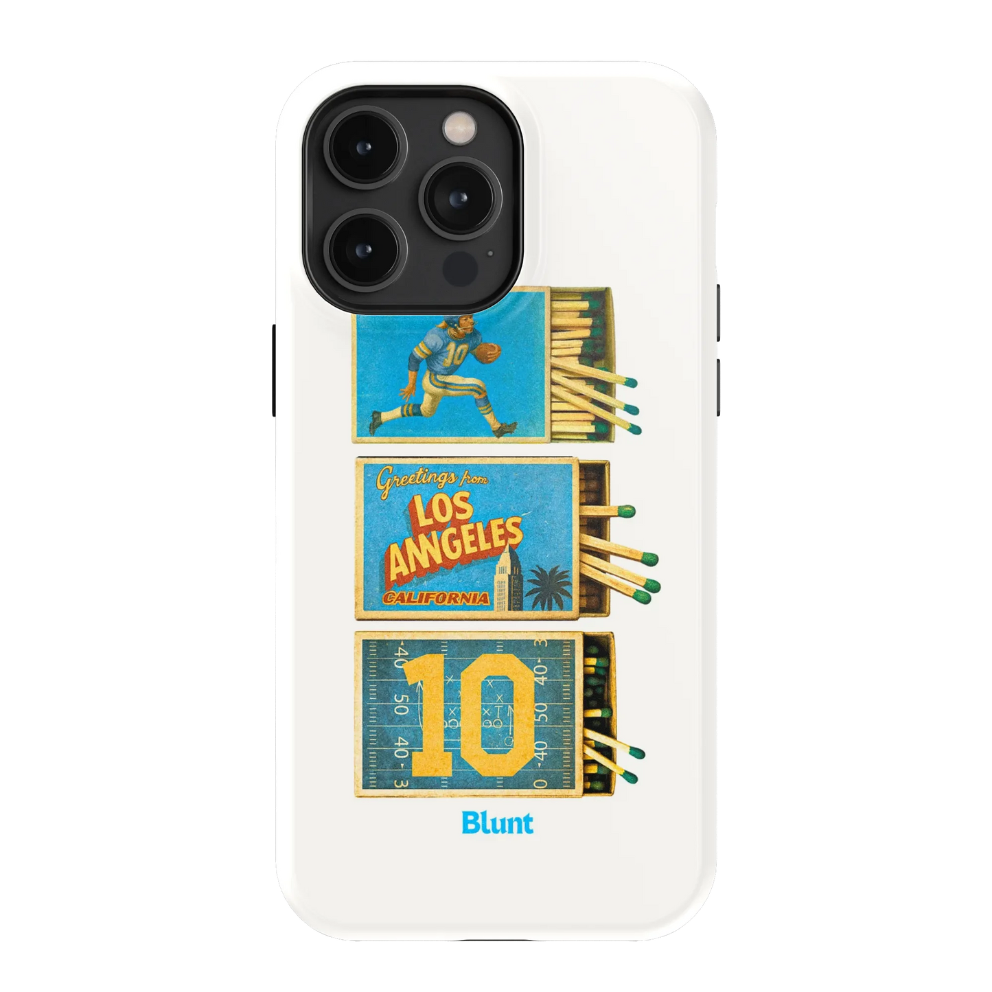 LA Coast Football iPhone Case
