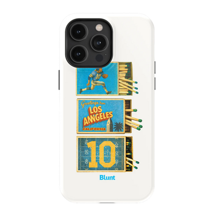 LA Coast Football iPhone Case