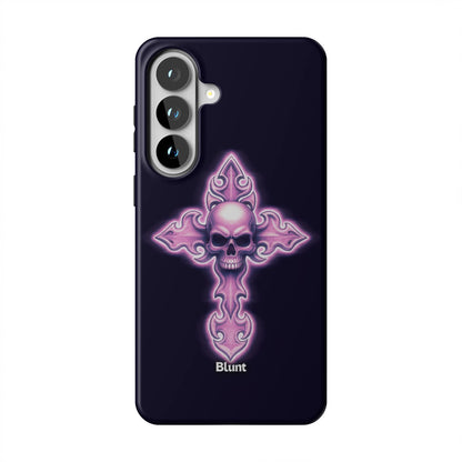 Neon Cross Samsung Case