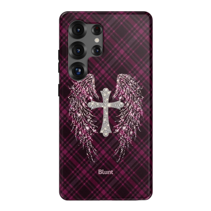 Halo Plaid Samsung Case