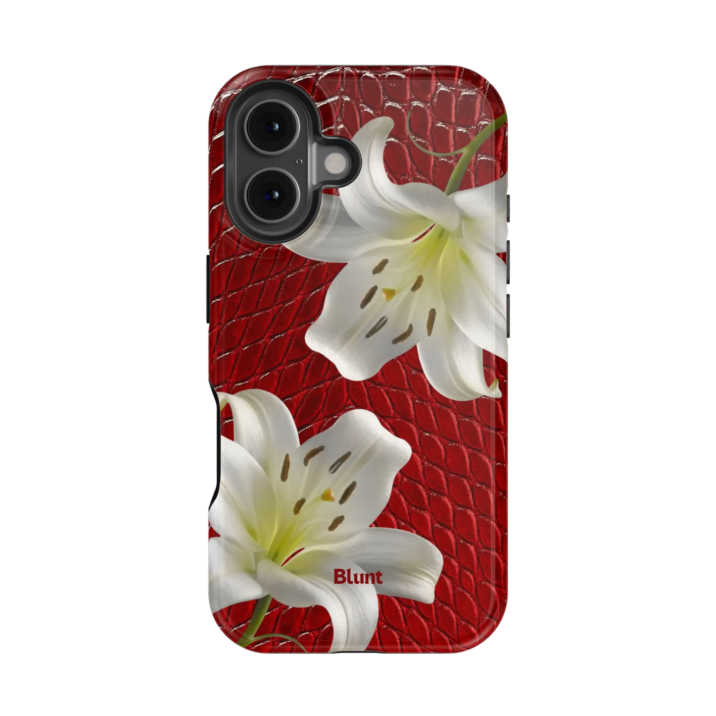 Crimson Lily iPhone Case